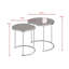 Middlewich Glass Top Frame Nesting Tables-21808574-21808573