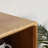 Solid Red Oak Wood Console Cabinet-110983006