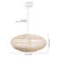 Luminaire suspendu 1 lumière Genera-1518014696