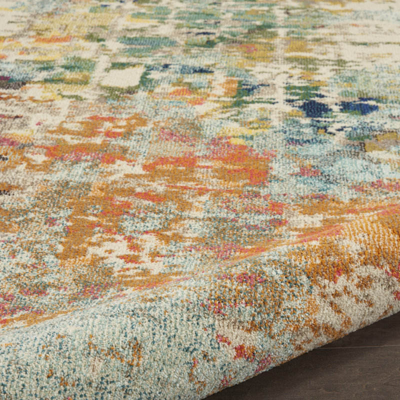 Abstract Indoor Rug, Rectangle 9' x 12'
