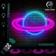 14" LED Novelty Planet Neon Sign