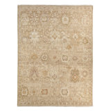 Jaipur Living Elvina CIC05 Handknot Oriental Tan/Yellow Area Rug (9'X12')