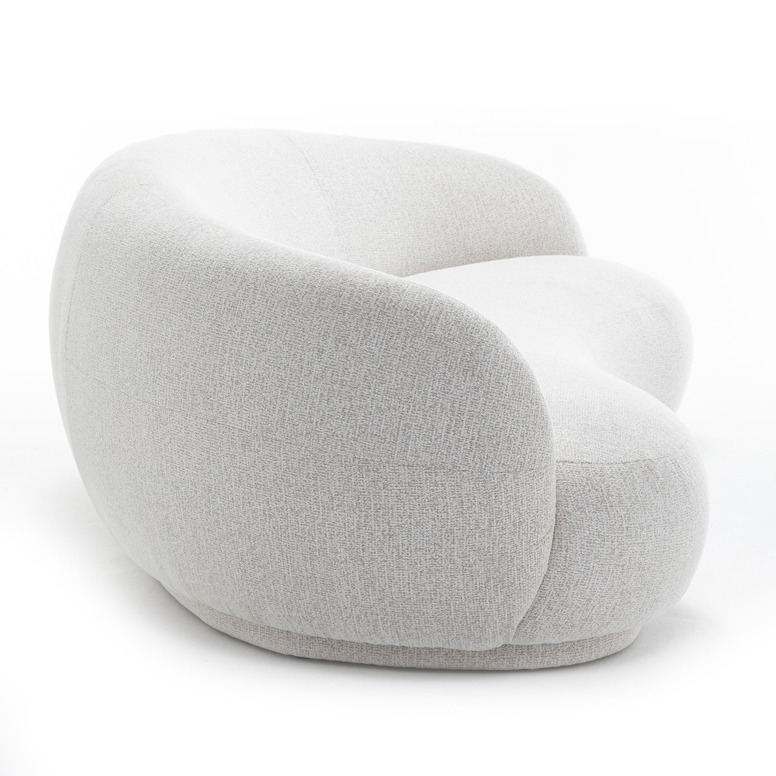 Simona 81.9" Curved Sofa