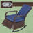 Soft Rocker Chair,Outdoor Rocking Rattan Recliner-982442719
