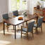 Ensemble de 2 chaises d'appoint rembourrées Mid-Century-722215462