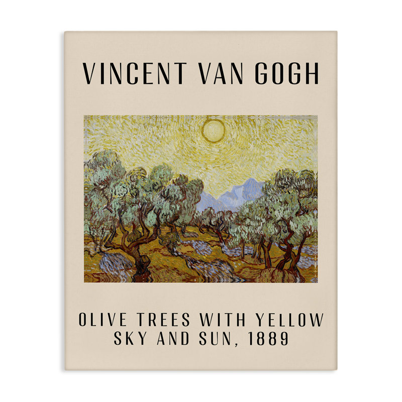 Art mural classique sur toile Van Gogh par Daphne Polselli bp-897_CN, H 40 po x l 30 po