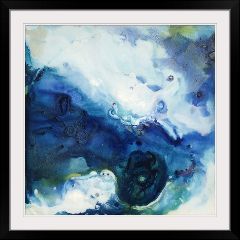 « ii » joshua schicker,, reproduction d’art Fuse, Cadre noir, H 24 po x l 24 po x P 1 po
