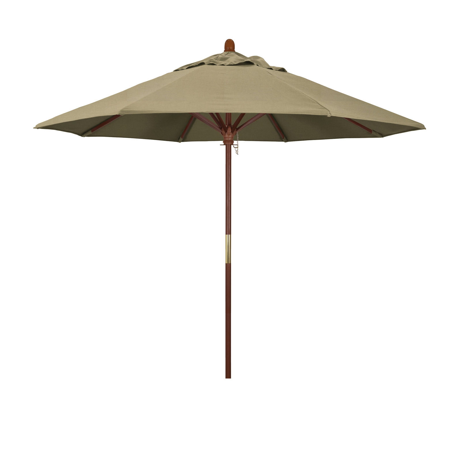 Manford 90'' Sunbrella® Outdoor Umbrella, Canvas Heather Beige Sunbrella® Canvas