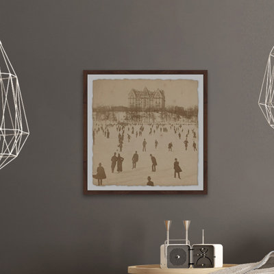 « patin ii », impression encadrée sur papier