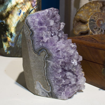 Amethyst on Basalt