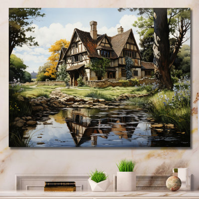 " England Cotswold Charmengland Landscape II "