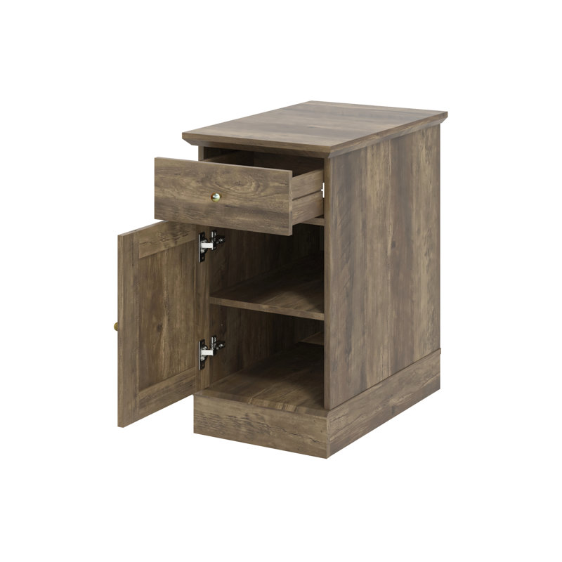 Table de bout Korbin, Chêne noueux
