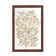 'Gold Branches' by Cat Coquillette - Floater Frame Painting Print on Canvas