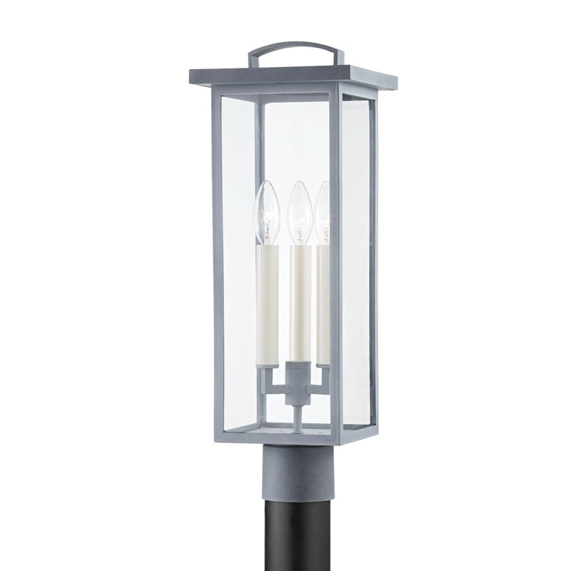 Lampadaire 3 lumières Eden, Zinc patiné