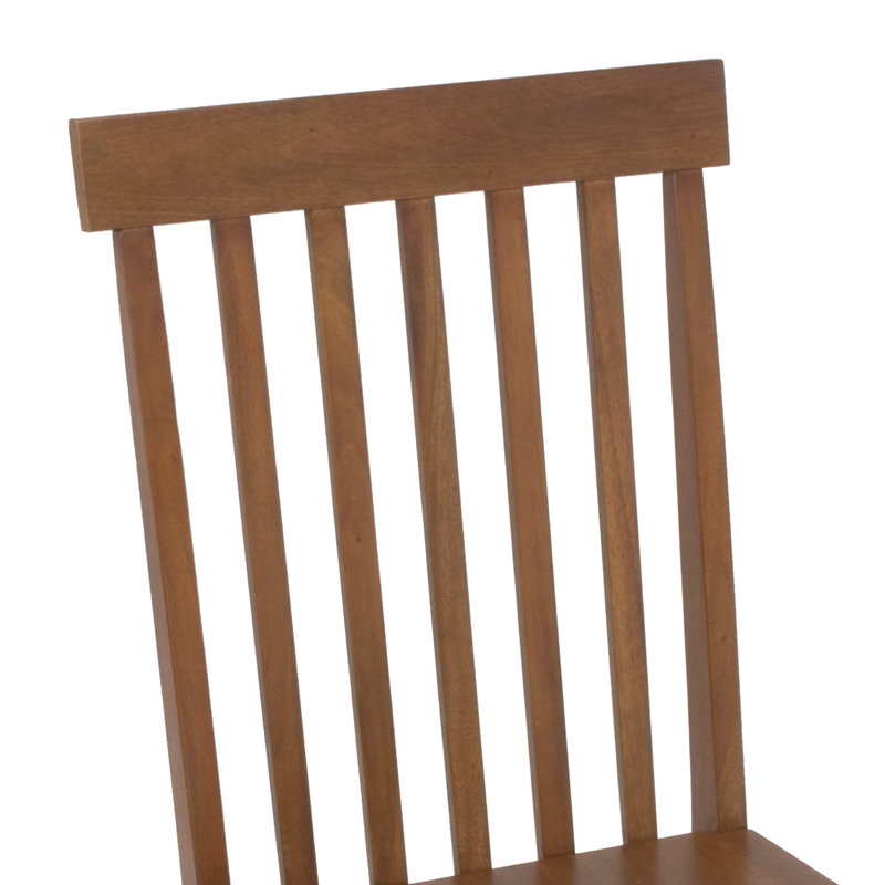 Solid Wood Space Saving Kitchen Dining Set, Brown