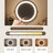 Makeup Vanity with Light mirror,2 drawers