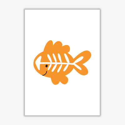Children's Animals, X-Ray Fish - Print