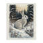 «Rabbit in Winter Forest», art mural sur toile par Denise Dundon-1213527439
