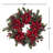 Poinsettia and Berry Wreath