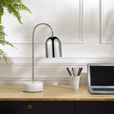 Lampe de bureau en métal Gilleod