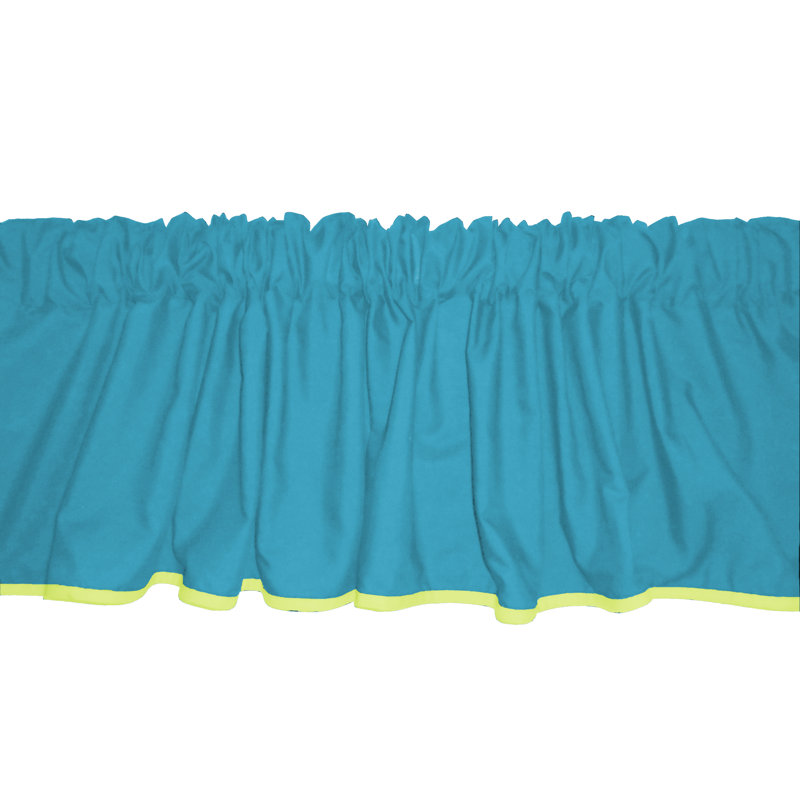 Cantonnière 72 "Vilray Forever Mine, Aqua / Jaune