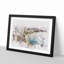 Dusk View Of Waikiki Beach - Single Picture Frame Painting on MDF-56874176-56874177