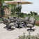 Dorulet Square 6 - Person 66.1" Long Dining Set with Cushions