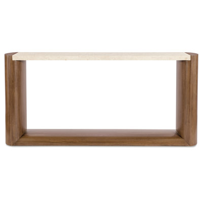 Eleana 74'' W Marble Console Table