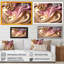 Glam Flowers III - reproduction sur toile-87380654-87380659