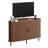Corner Tv Stand With Power Outlet And Media Storage For Tvs Up To 55" For Living Room-1429560425
