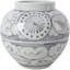 Vase de table en porcelaine blanc cassé 10 po Bracamonte