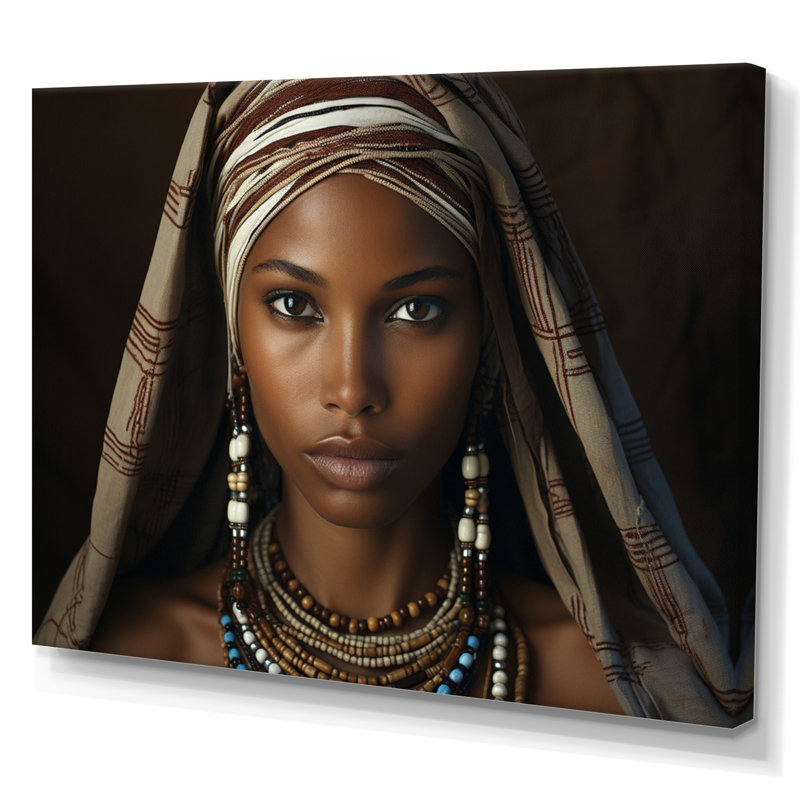 «World Cultures Samburi Beauty I», reproduction sur toile, H 24 po x l 32 po x P 1 po, Toile tendue