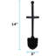 Blue Donuts Metal Toilet Brush And Holder-58917501