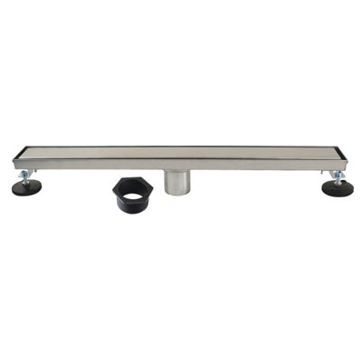Kingston Brass Watercourse 24-Inch Stainless Steel Linear Shower Drain