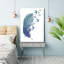 « plumes flyaway », reproduction d’impression sur toile tendue