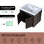 Ensemble de meuble-lavabo simple 23,94 avec comptoir Tausin-796092404