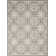 Tapis floral ivoire / gris Yurig