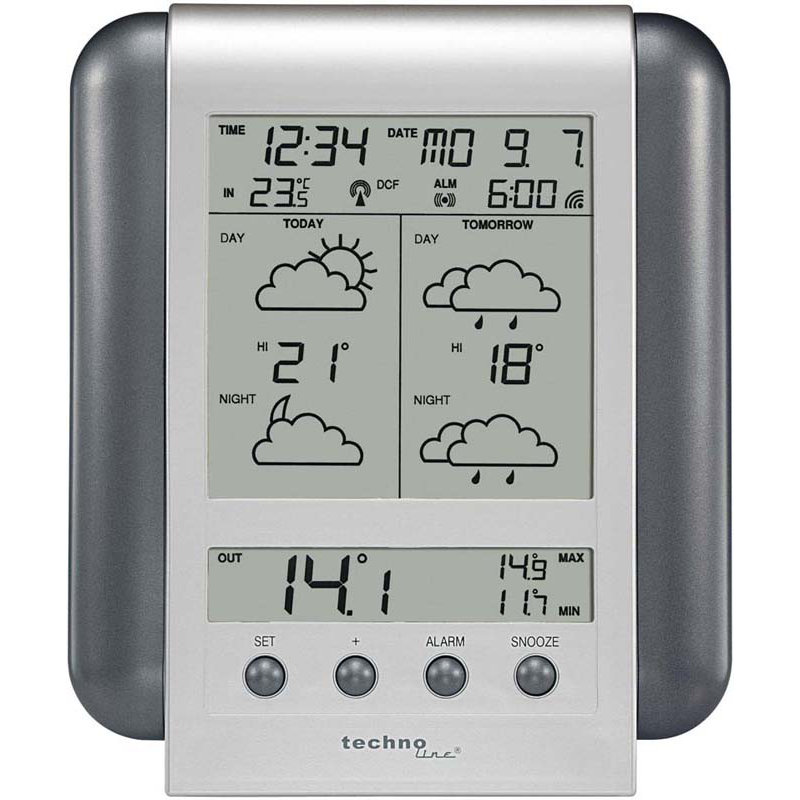 16.6cm Wireless Weather Station