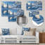 Chavira - art mural paysage d'hiver-106103217-106103220