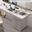 Bureau de luxe en pierre frittée clair-362478815