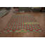 Tapis turc vert en laine vert moderne 11 x 14