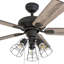Ventilateur de plafond 42 po avec lumières Arlea-181357326