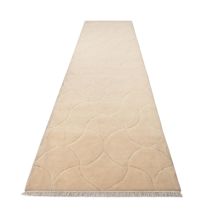 Tapis de couloir beige Howard