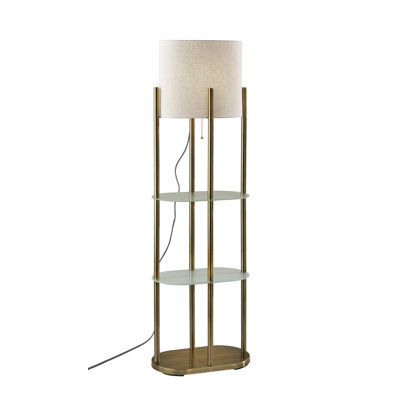 Nevra 60.5'' Tray Table Floor Lamp