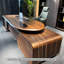 Bureau de direction haut de gamme moderne en bois massif 102,36 "-2087857153