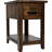 Koichiro Solid Wood End Table with Storage