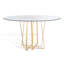 Scotty Round Glass Dining Table