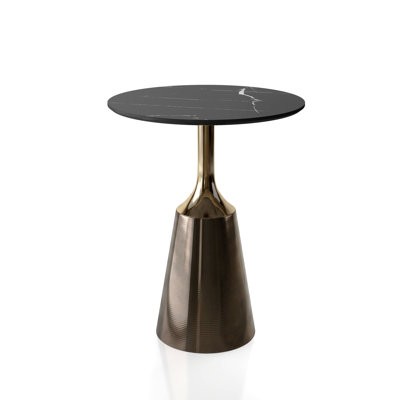 with Iron Base Dining Table