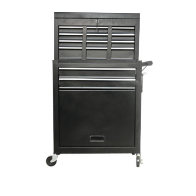 8-drawer large-capacity mobile toolbox, wheeled and drawer-equipped removable cabinet-style toolbox, lockable removable toolbox