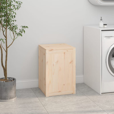 Wood Cabinet Laundry Hamper